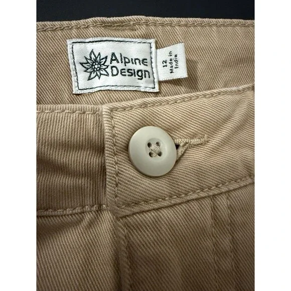 Alpine Design Women's Barrel Pant Size Women's Size 12 Sahara Sand New w/ Tags - Picture 3 of 6